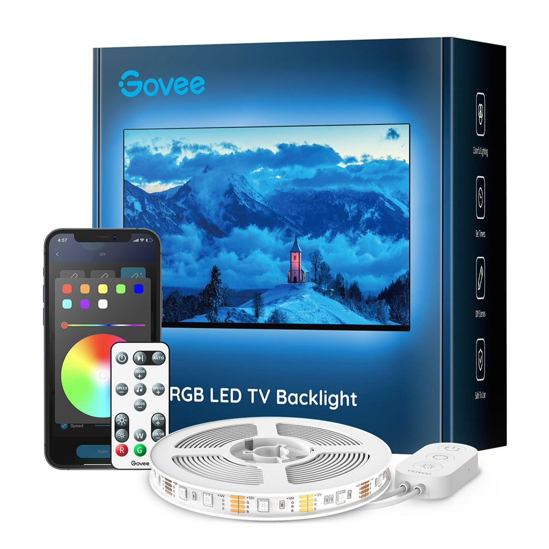 Govee rgb led tv backlight new arrivals